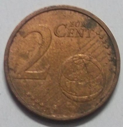 2 Cent EURO 2016_ESPANA (used) | Indian Postage Stamps | Indian Coins | Old Indian Currency | Rare Indian Coins | Numismatic Collection India