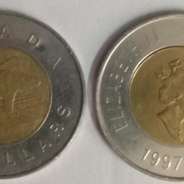 2 Dollars Canada 1997 Elizabeth II D.G Regina (used)