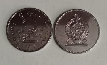 SRILANKA 2 Rupee 2013(UNC)