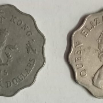 HONGKONG 2 Dollar 1975(Used)