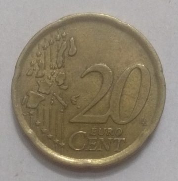20 Cent EURO  1999_ESPANA Cervantes (used)