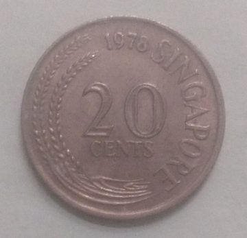 20 Cents 1978 Singapore/ Singapore (used)