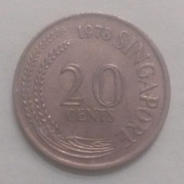 20 Cents 1978 Singapore/ Singapore (used)