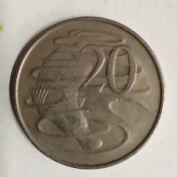 AUSTRALIA 20 Cent  1967(Used)