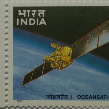 INSAT-3B Orbit (Traffic Light Stamp)
