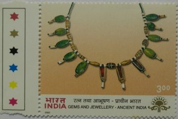 Bead Necklace from Indus (Traffic Light Stamp)