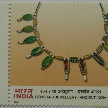 Bead Necklace from Indus (Traffic Light Stamp)