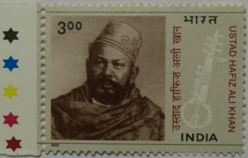Ustad Hafiz Ali Khan (Traffic Light Stamp)