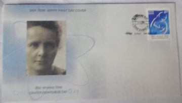 First Day Cover 07 Nov 2001 Cancer Awareness Day (Fdc-2001) (Spots/Hinged/Slightly Damaged/Paper Stuck)