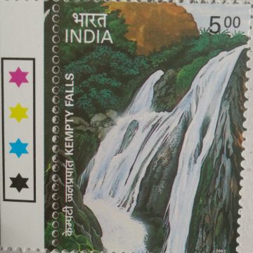 Kempty Falls (Uttaranchal)(Traffic Light Stamp)