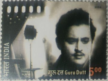 Guru Dutt  (Hinged/Gum washed stamp)