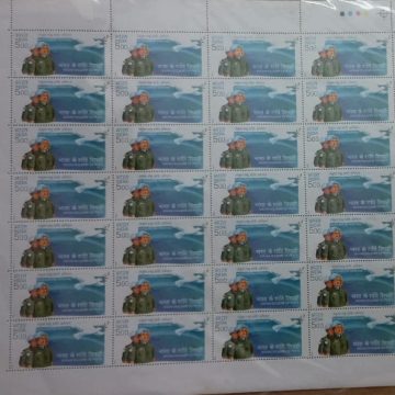 Indian Army in UN Peacekeeping Operations , Peace Keeping, Military, Defence ,  Rs.5- MNH (Stamp Full Sheets -28stamps)