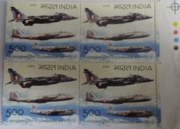 Squadron Air Force(Block of 4 TL Stamp)