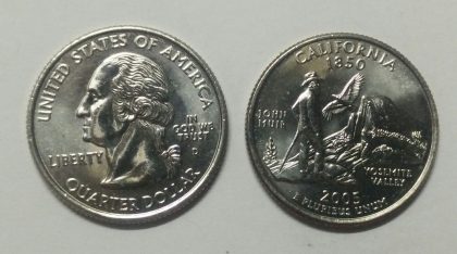 United States Quarter Dollar California State 1 Coin (# 31/50) UNC | Indian Postage Stamps | Indian Coins | Old Indian Currency | Rare Indian Coins | Numismatic Collection India