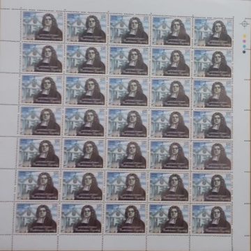 Bartholomaeus Ziegenbalg. Personality,Rs.5- MNH (Stamp Full Sheets -35stamps)