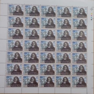 Bartholomaeus Ziegenbalg. Personality,Rs.5- MNH (Stamp Full Sheets -35stamps)