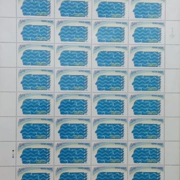 Water Year. Thematic,  Rs.5- MNH (Stamp Full Sheets -32stamps)