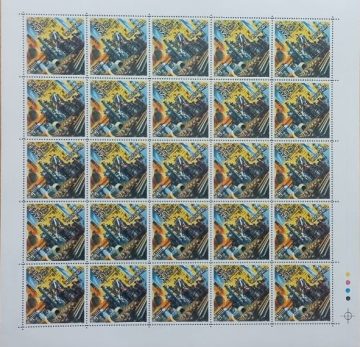 SAIL , Institution 50 Years , Rs.5- MNH (Stamp Full Sheets -25stamps)