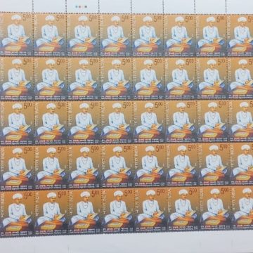 Sant Santaji Jagnade Maharaj 1624-1688 , Personality ,  Rs.5- MNH (Stamp Full Sheets -40stamps)