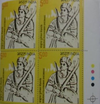 Baburao Puleshwar Shedmake (Block of 4 TL Stamp)