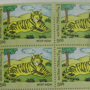 Children's Day(Block of 4 TL Stamp)