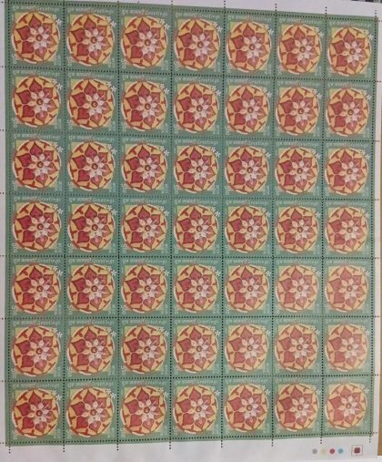 Greetings Thematic Rs.5- MNH (Stamp Full Sheets -49stamps) | Indian Postage Stamps | Indian Coins | Old Indian Currency | Rare Indian Coins | Numismatic Collection India