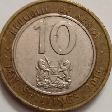 KENYA 10 SHILLING 2010(Used)