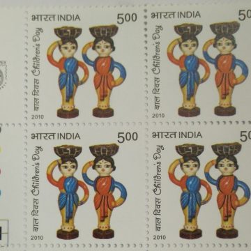 Puppets(Block of 4 TL Stamp)
