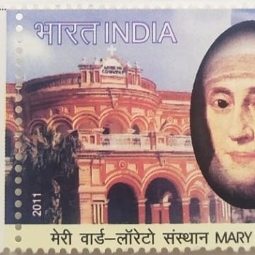 Mary Ward-Loreto INSTITUTIONS Institution (Set of 2) (Traffic Light Stamp)