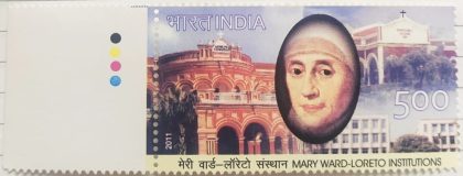 Mary Ward-Loreto INSTITUTIONS Institution (Set of 2) (Traffic Light Stamp) | Indian Postage Stamps | Indian Coins | Old Indian Currency | Rare Indian Coins | Numismatic Collection India