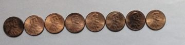 USA 1 CENT 2011-2018 (8 COINS)