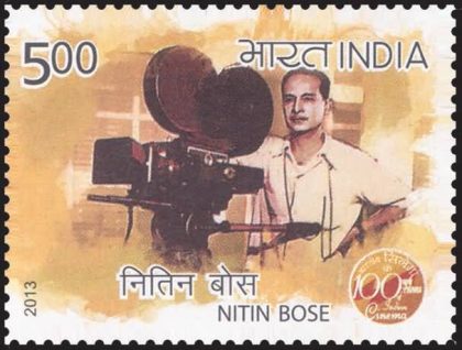 100 Years of Cinema , Nitin Bose_Cut Setenant | Indian Postage Stamps | Indian Coins | Old Indian Currency | Rare Indian Coins | Numismatic Collection India