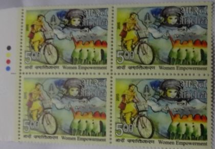 Women Empowerment(Block of 4 TL Stamp) | Indian Postage Stamps | Indian Coins | Old Indian Currency | Rare Indian Coins | Numismatic Collection India
