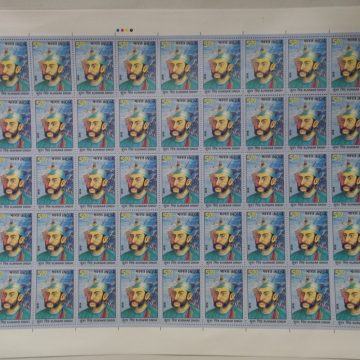 Kunwar singh Rs.5- MNH (Stamp Full Sheets - 45 stamps)