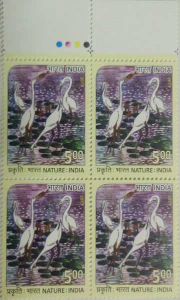 Storks(Block of 4 TL Stamp)