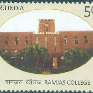 Ramjas College College, Education, Institution, Building Rs. 5 - MNH