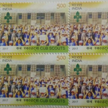 Culb Scouts(Block of 4 TL Stamp)