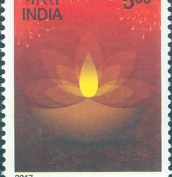 Diwali, India canada joint Issue, Rs.5 - MNH