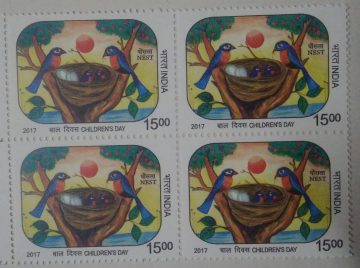 Nest' childre's Day (Block of 4 stamp)