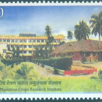 ICAR-Central Plantation crops Research centenary. Rs.15- MNH Stamp