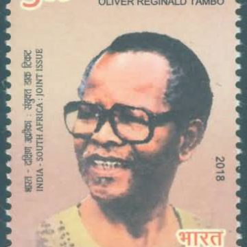 India south Africa. Oliver Reginald Tambo. Rs.5 - MNH Stamp