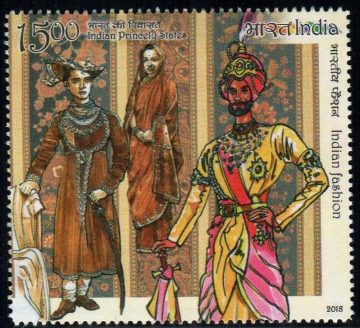 Indian Fashion Through the Ages. Indian Prondek- MNH