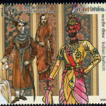 Indian Fashion Through the Ages. Indian Prondek- MNH