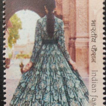 Indian Fashion Series-4 Fashion Designers The Ambica Jacket - MNH Stamp