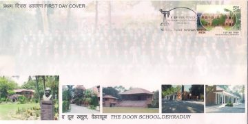 First Day Cover 22 Oct. '10 The Doon School Comm.(FDC-2010)