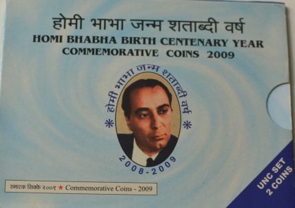 2009-HOMI BHABHA BIRTH CENTENARY YEAR | Indian Coins| Rare Indian Coins | Numismatic Collection India