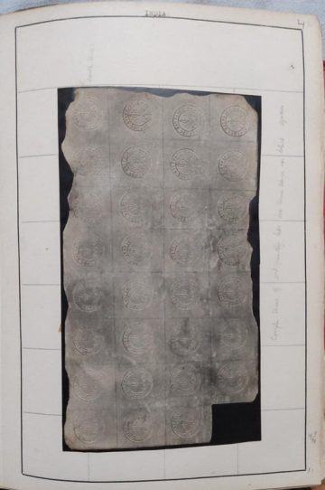 Indian 1852 Used White SCINDE Dawk Sg S1 ?2500 Rare Genuine Imitation & Collector's Pride Tele beach, to Hold This in Their Collection. (31 STAMPS)