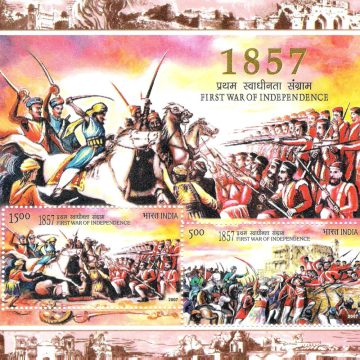 1857 First War of Independence - 2007 (Indian Miniature Sheets)