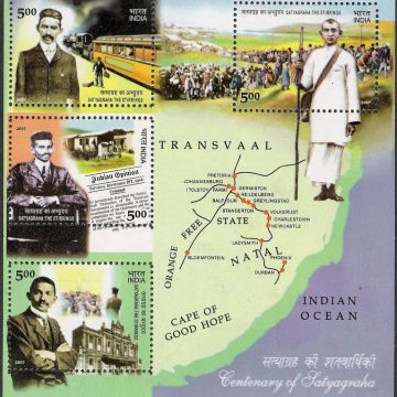 Satyagraha Centenary 2007 - 2007 (Indian Miniature Sheets)