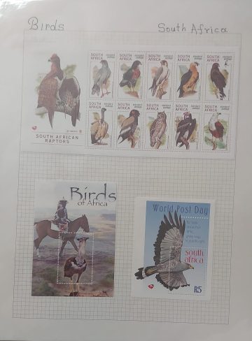 Thematic Birds Stamps of SOUTH AFRICA 3 Minature sheets Mint